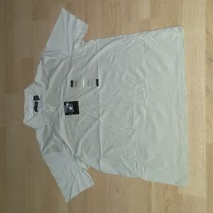 Axcess Polo Stripes Golf Short Sleeve Shirt L NWT